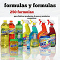 Formulas para fabricar productos de limpieza